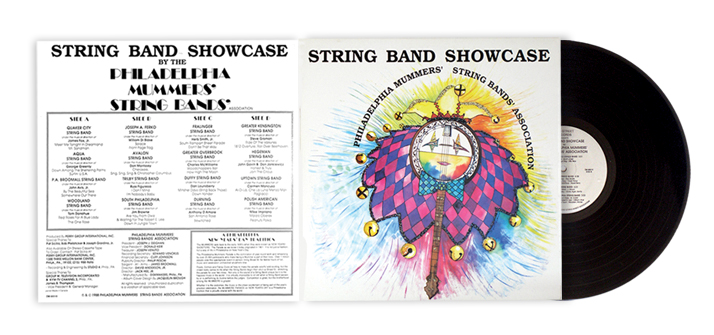 Mummer's LP package design detail