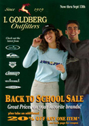 I. Goldberg direct mail sample